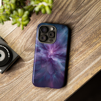 Celestial Bloom – Tough Glossy iPhone Case