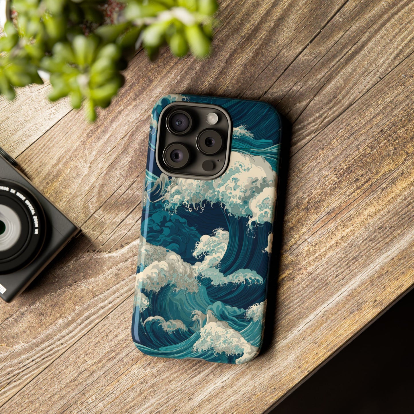 Eternal Waves – Tough Glossy iPhone Case