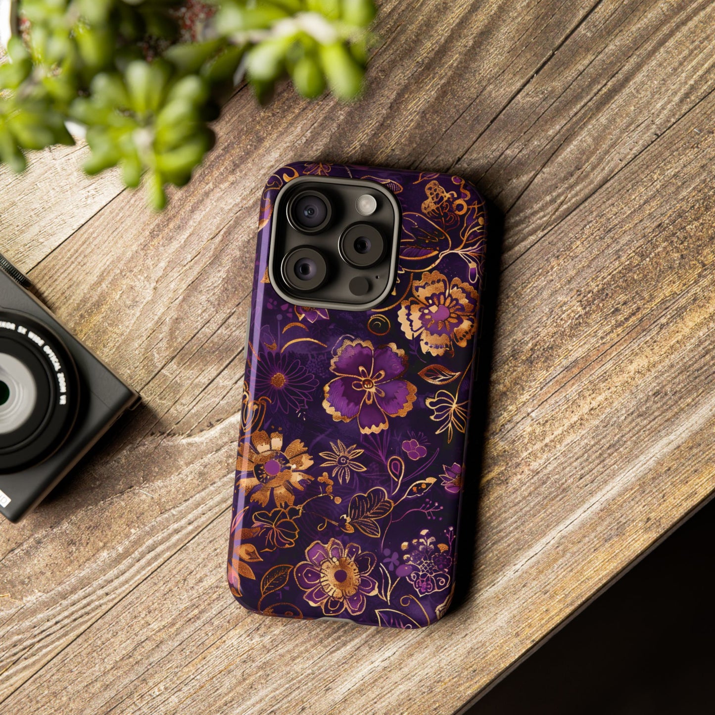 Royal Garden – Tough Glossy iPhone Case