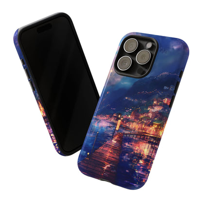 Twilight Harbor – Tough Glossy iPhone Case