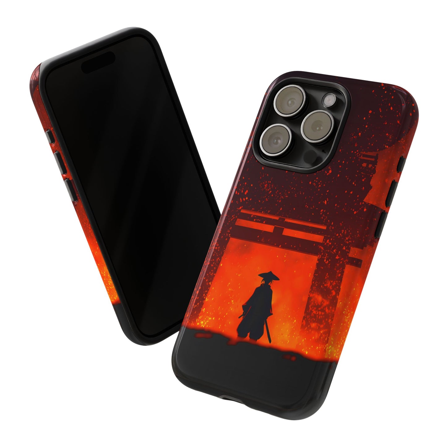 Inferno Gate – Tough Glossy iPhone Case