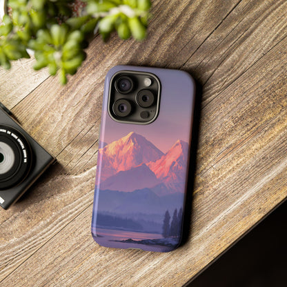 Crimson Peaks – Tough Glossy iPhone Case