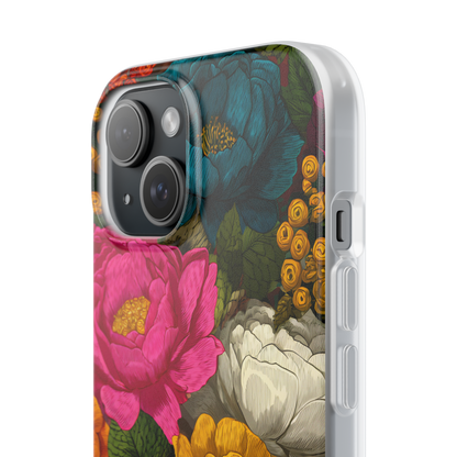 Midnight Bloom - Flexi iPhone Case