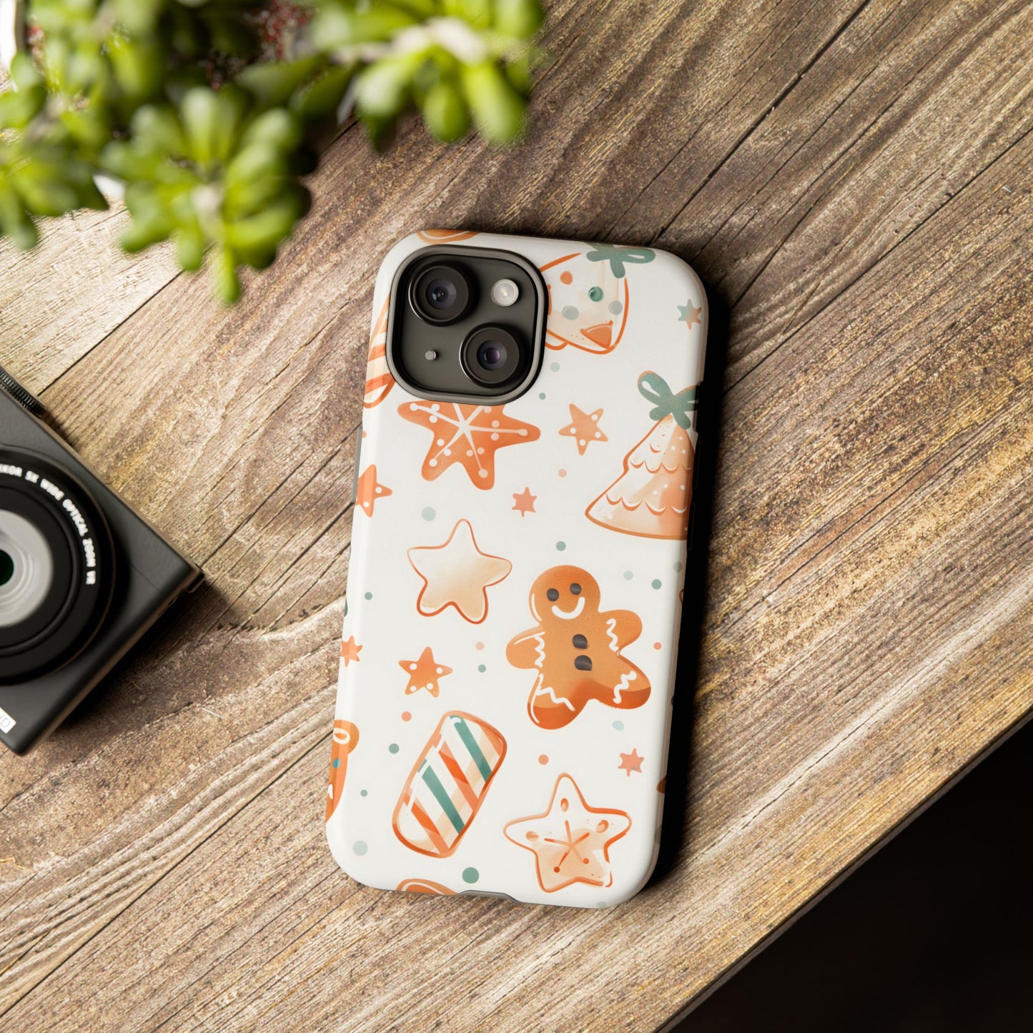 Ginger Joy – Tough Glossy iPhone Case