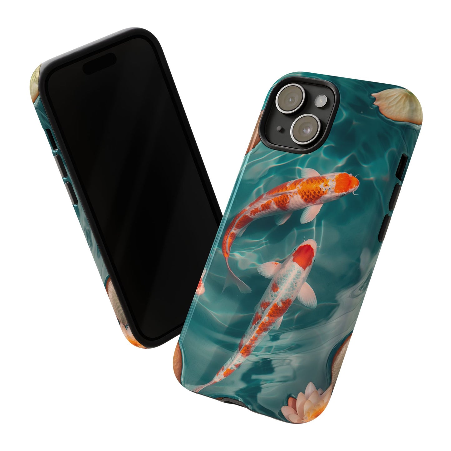 Tranquil Koi Pond – Tough Glossy iPhone Case
