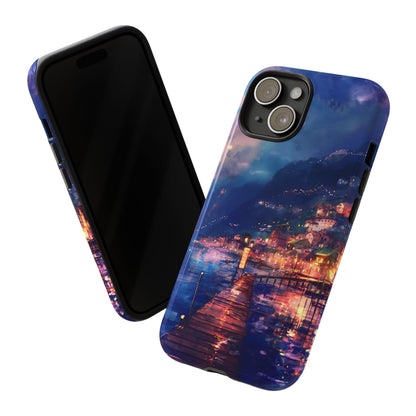 Twilight Harbor – Tough Glossy iPhone Case