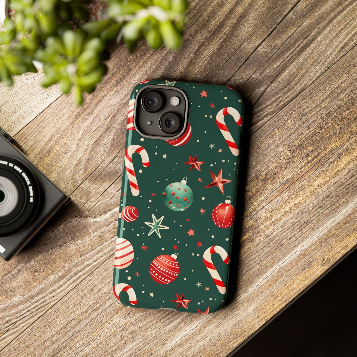 Holiday Cheer – Tough Glossy iPhone Case
