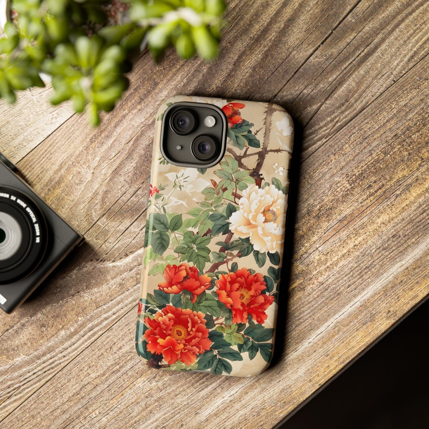 Imperial Bloom – Tough Glossy iPhone Case