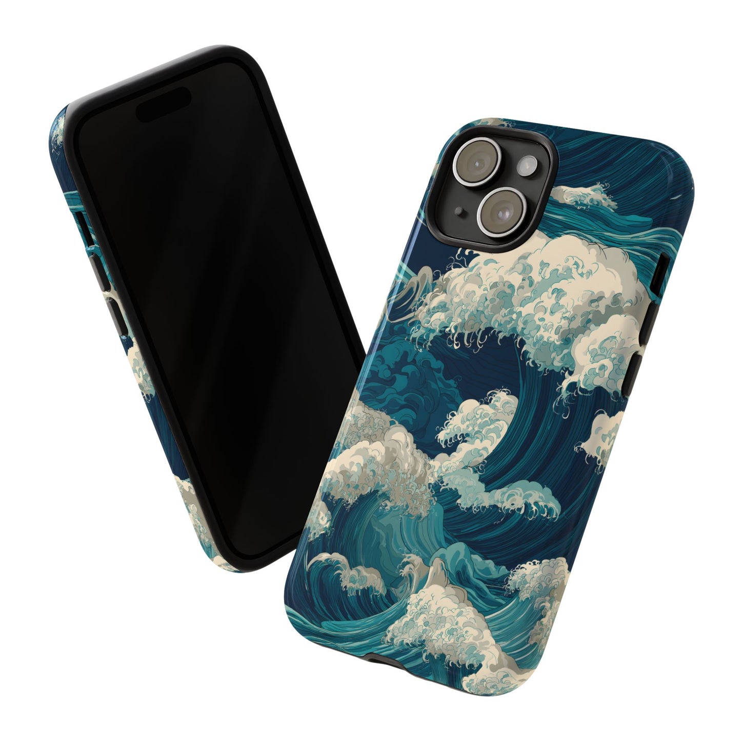 Eternal Waves – Tough Glossy iPhone Case