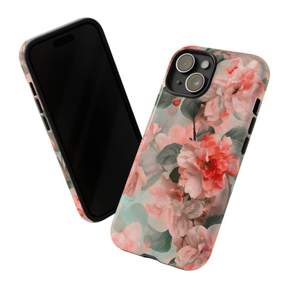 Sakura Drift – Tough Glossy iPhone Case