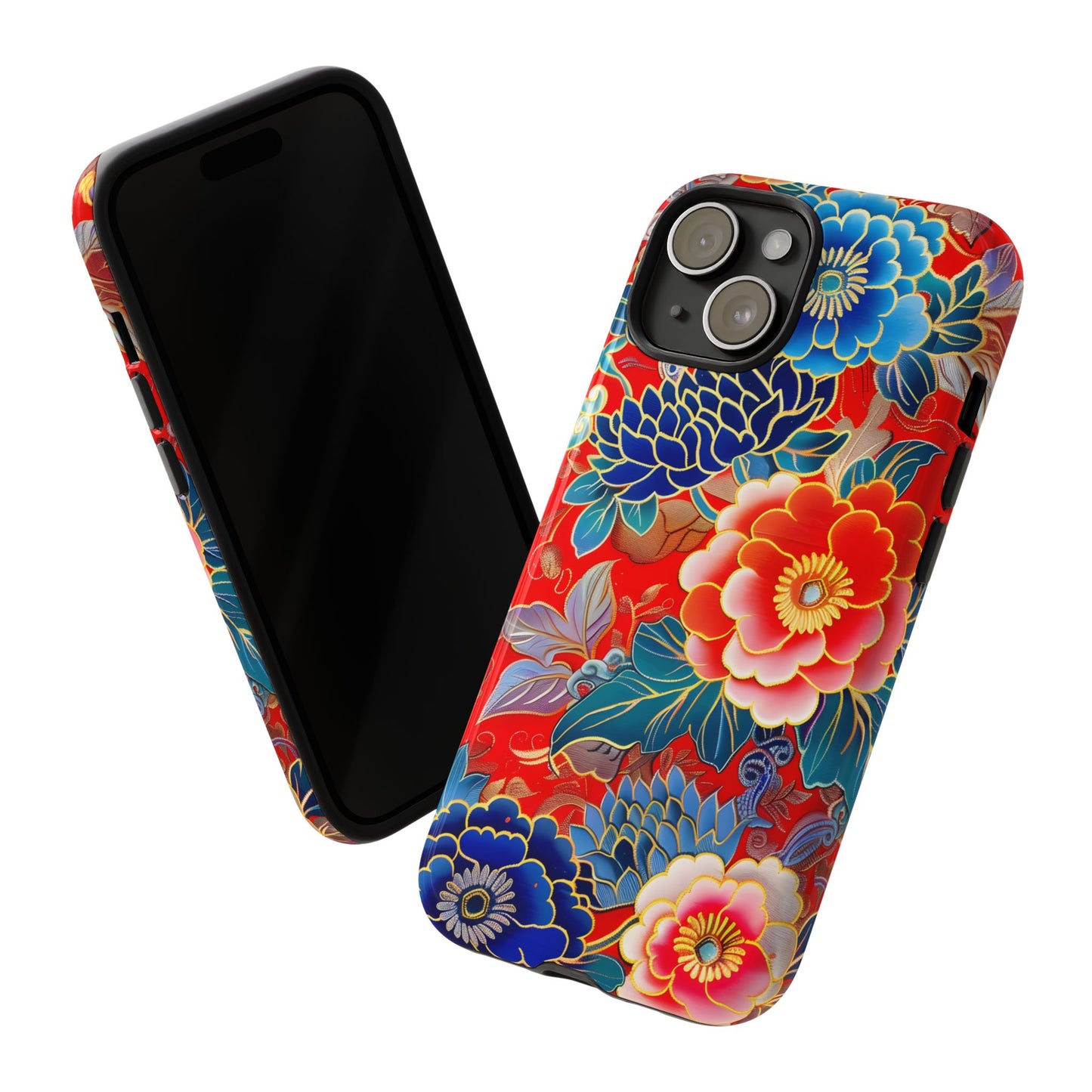 Oriental Blossom – Tough Glossy iPhone Case