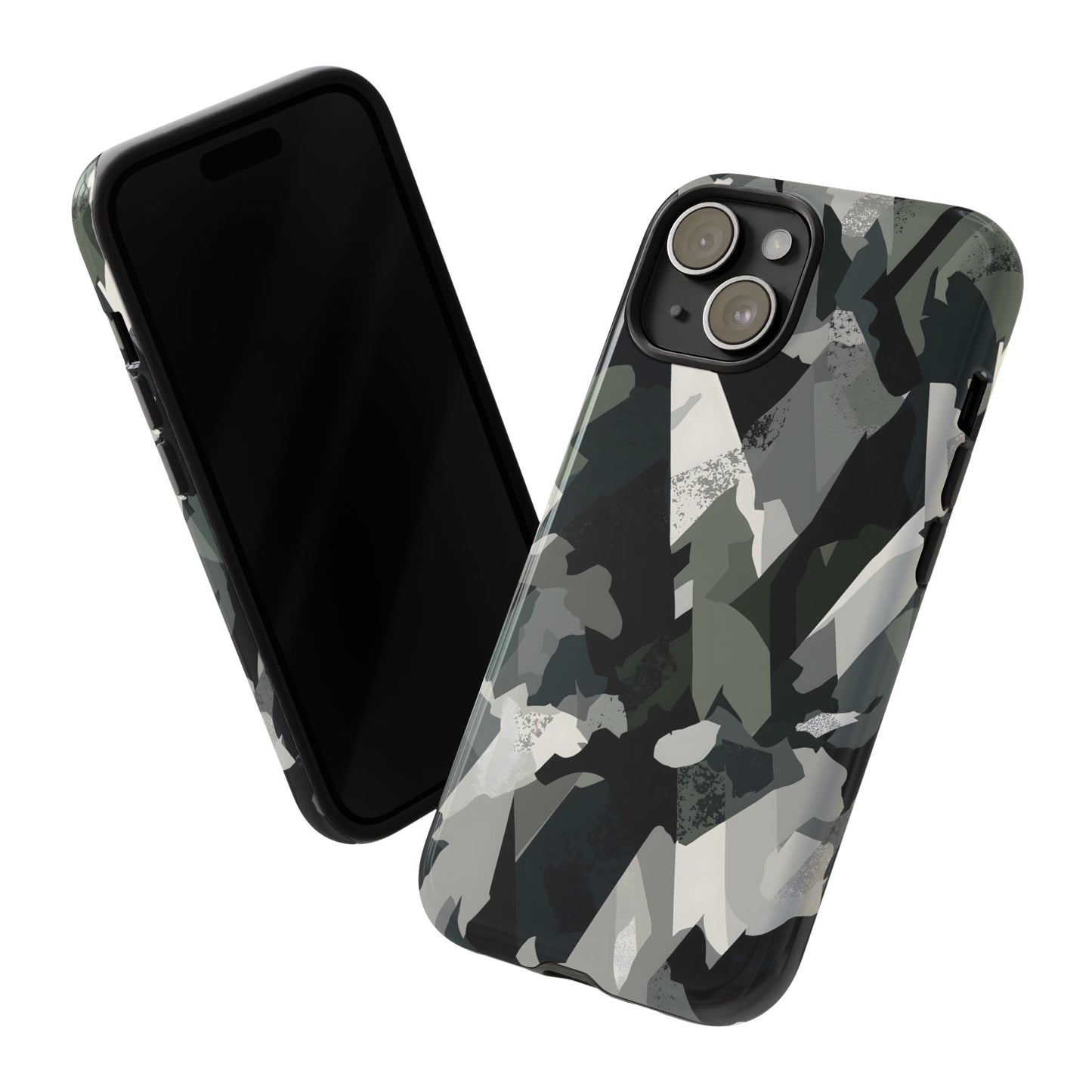 Urban Camo – Tough Glossy iPhone Case