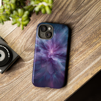 Celestial Bloom – Tough Glossy iPhone Case
