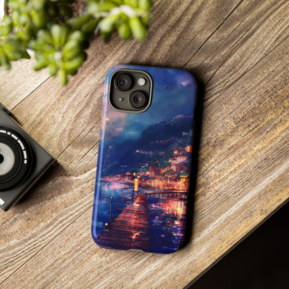 Twilight Harbor – Tough Glossy iPhone Case