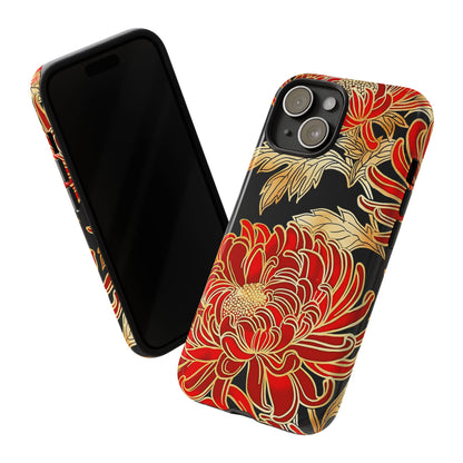Ember Petals – Tough Glossy iPhone Case