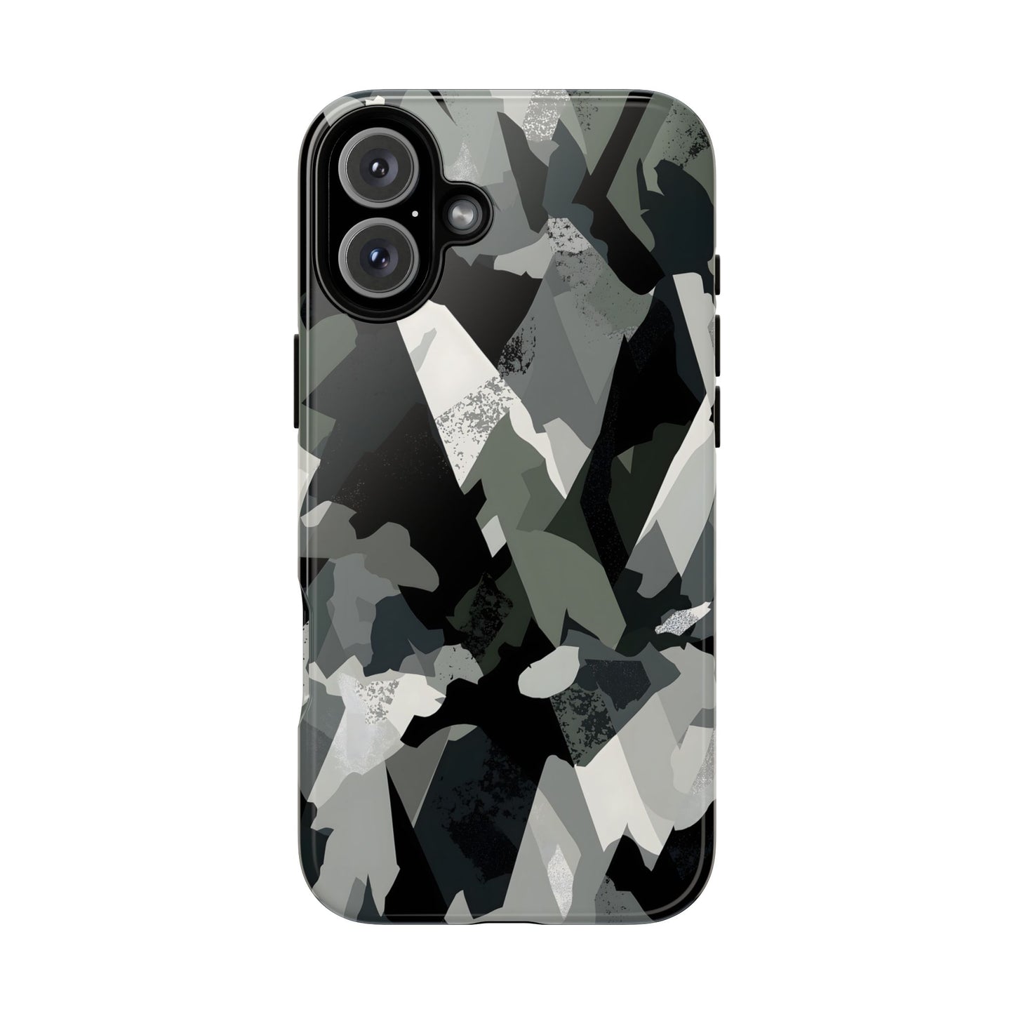 Urban Camo – Tough Glossy iPhone Case