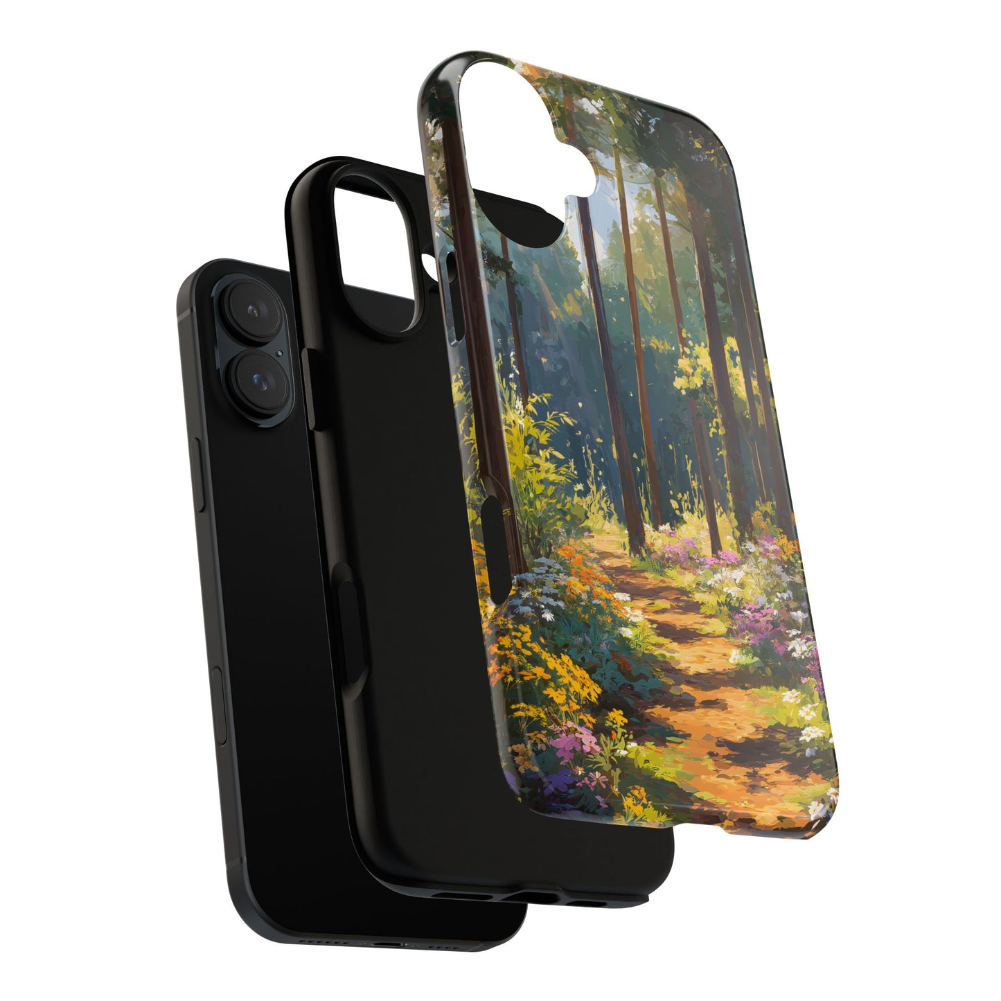 Enchanted Forest Path – Tough Glossy iPhone Case