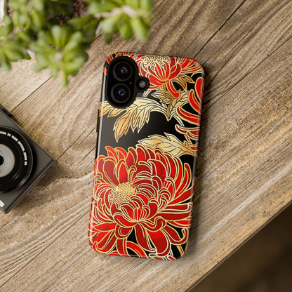 Ember Petals – Tough Glossy iPhone Case