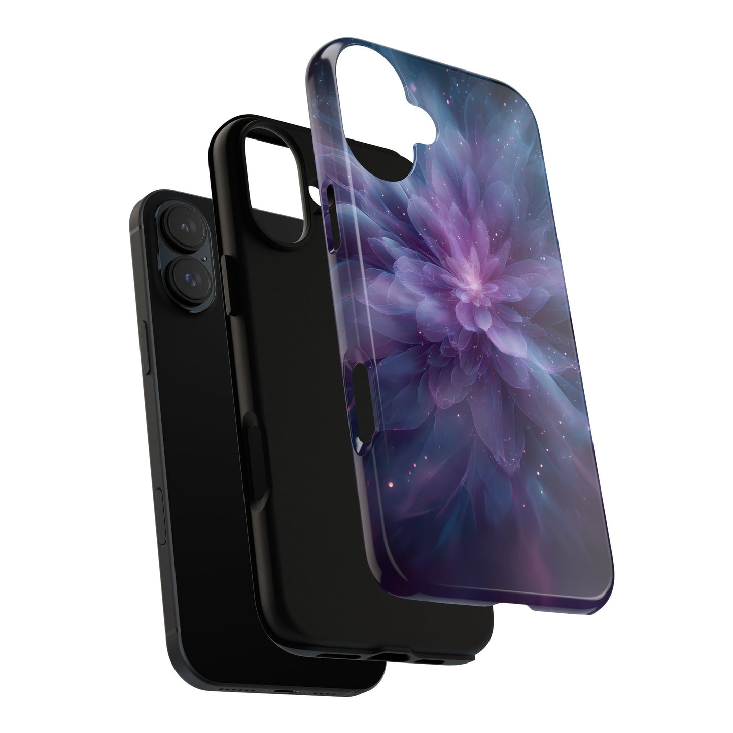 Celestial Bloom – Tough Glossy iPhone Case