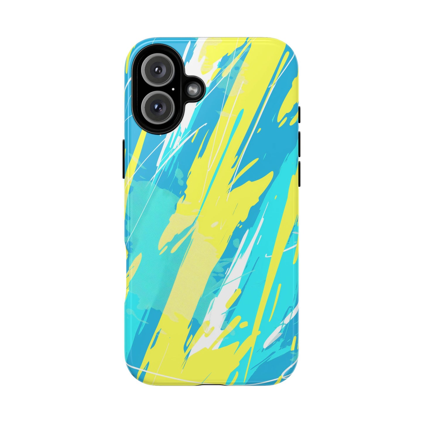 Neon Surge – Tough Glossy iPhone Case