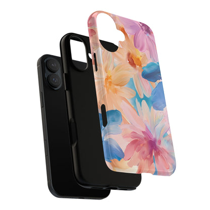 Radiant Bloom – Tough Glossy iPhone Case