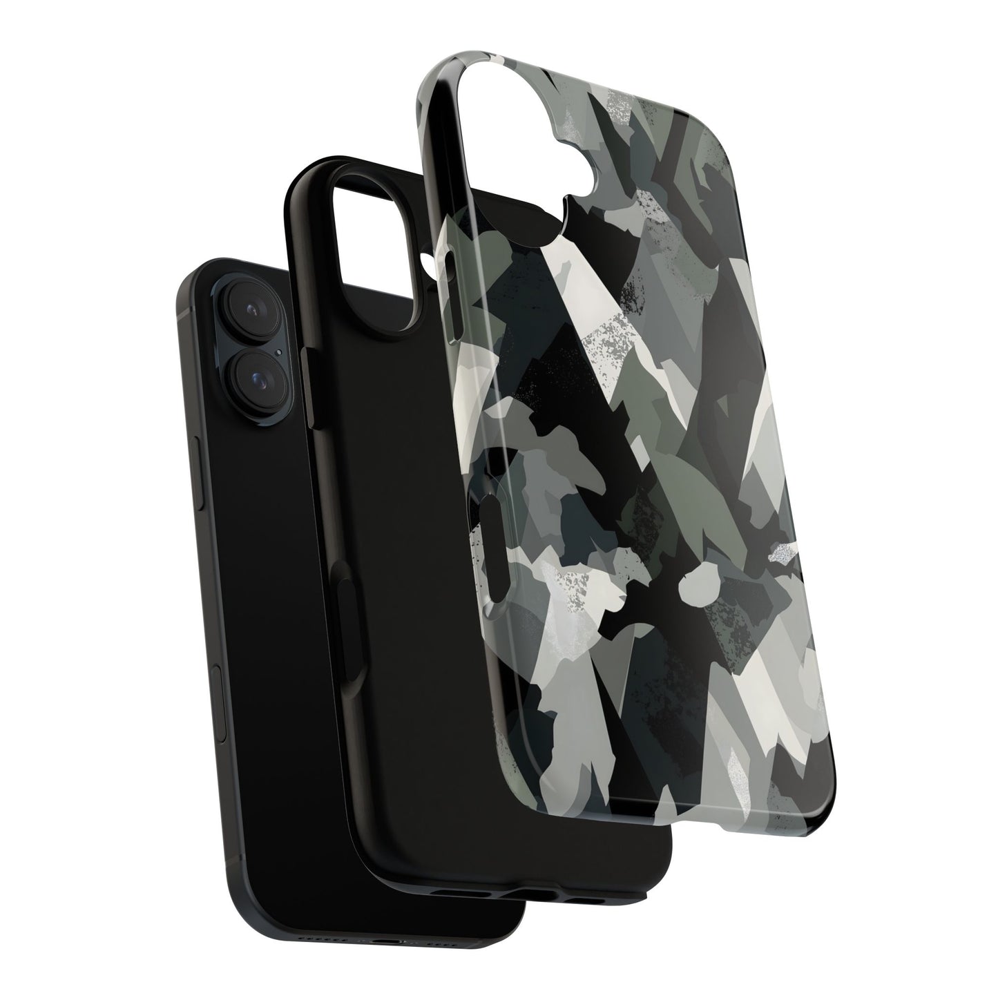 Urban Camo – Tough Glossy iPhone Case