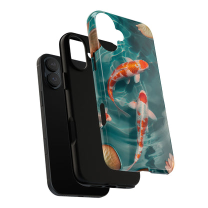 Tranquil Koi Pond – Tough Glossy iPhone Case