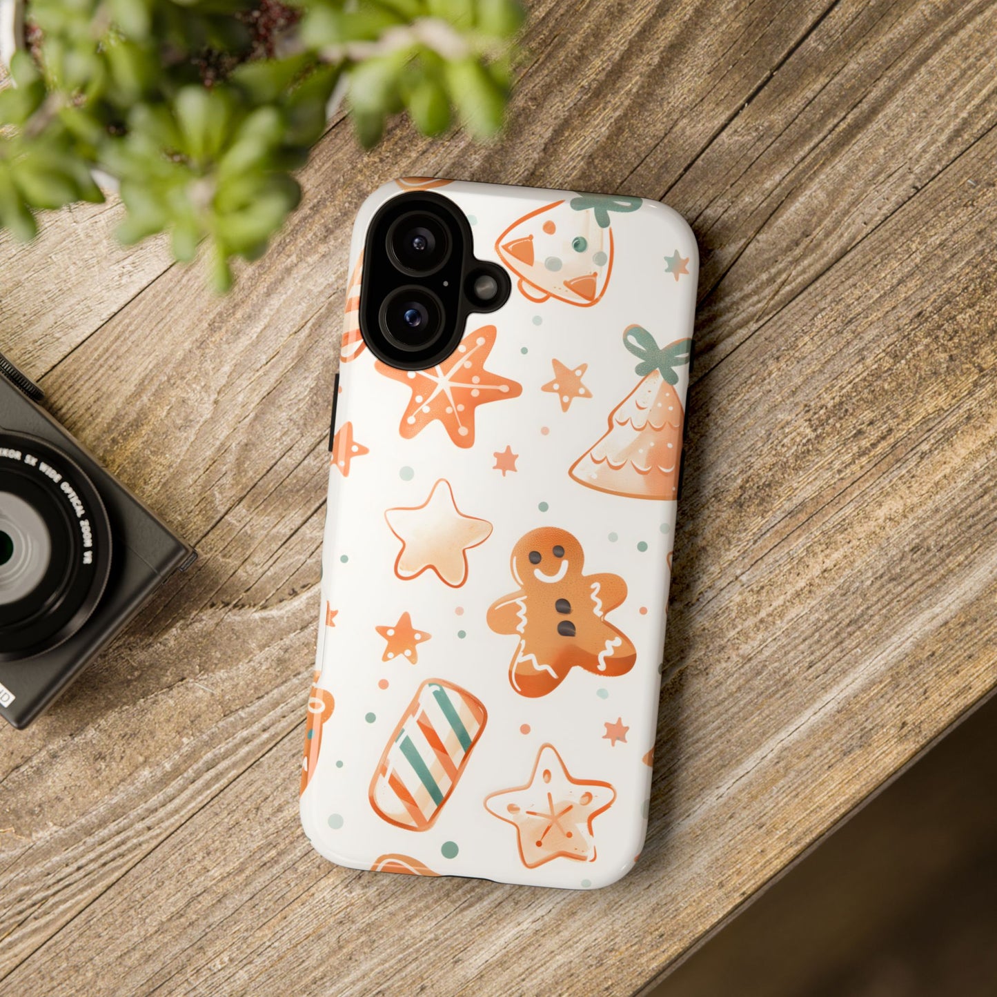 Ginger Joy – Tough Glossy iPhone Case