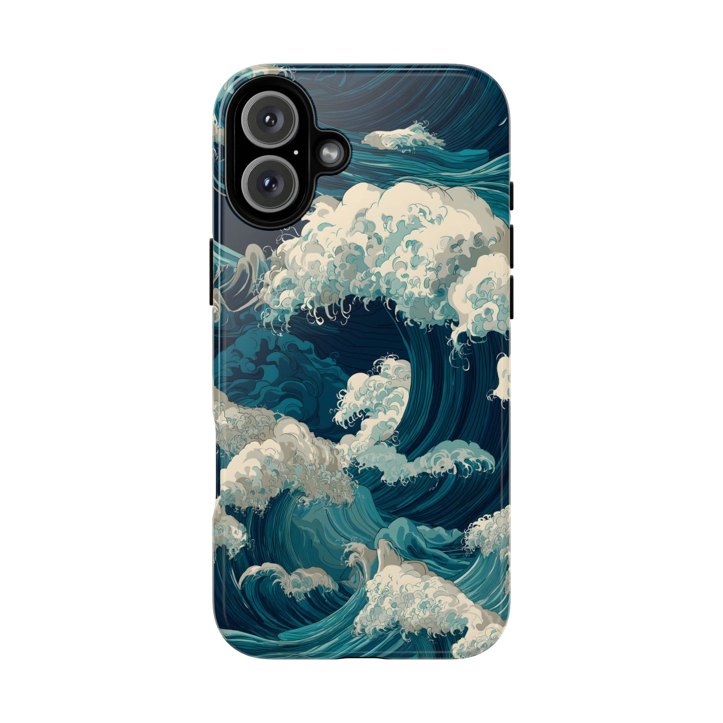 Eternal Waves – Tough Glossy iPhone Case
