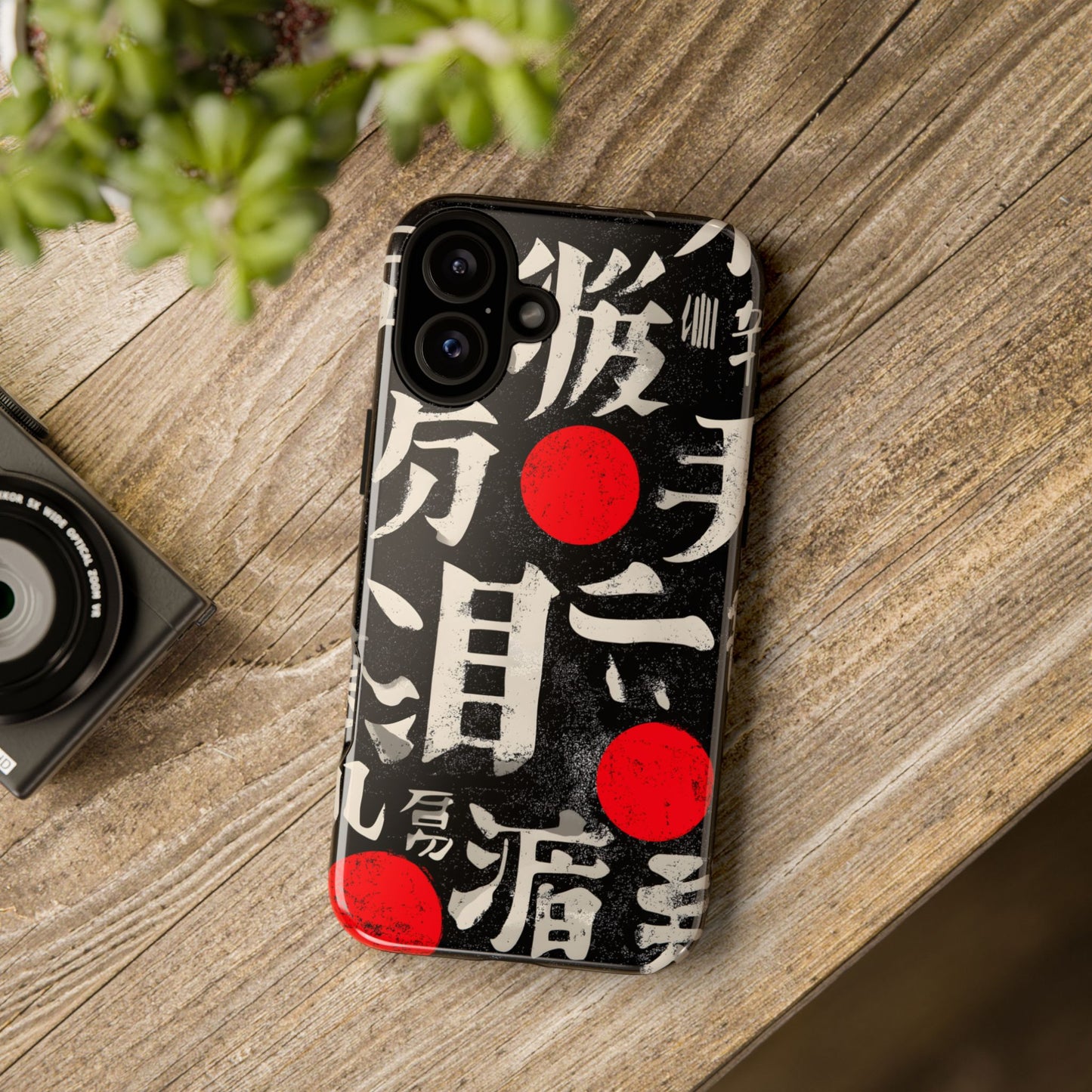 Kanji Clash – Tough Glossy iPhone Case