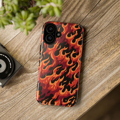 Inferno Blaze – Tough Glossy iPhone Case