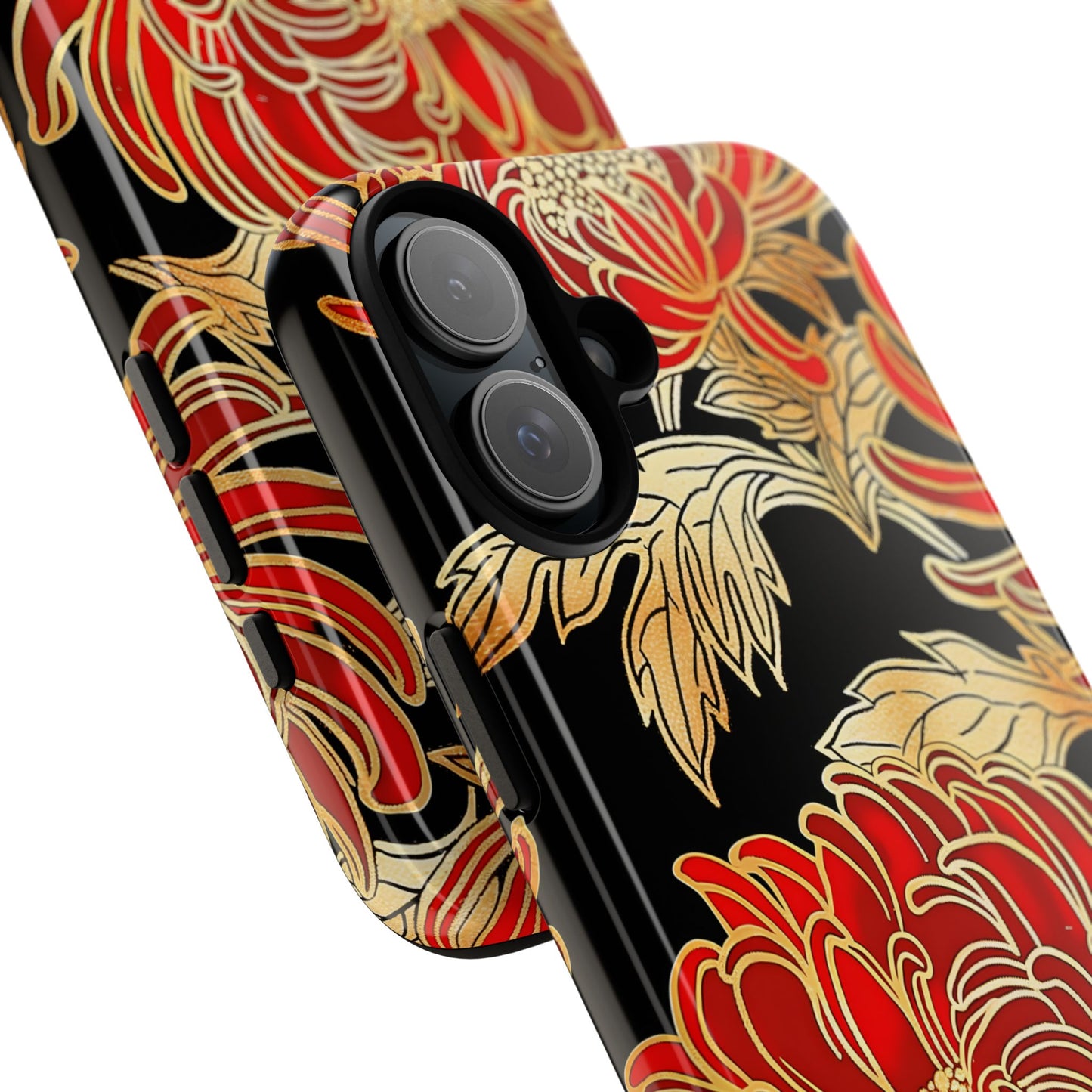 Ember Petals – Tough Glossy iPhone Case