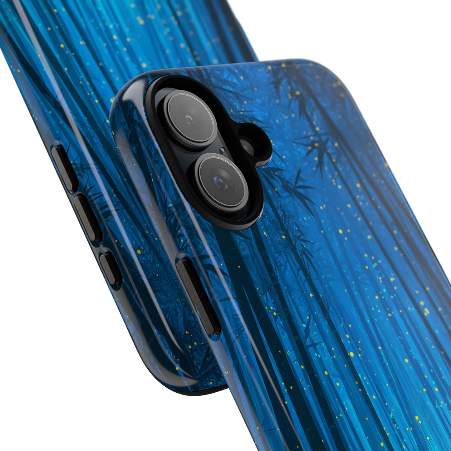 Shadowed Bamboo Sentinel – Tough Glossy iPhone Case