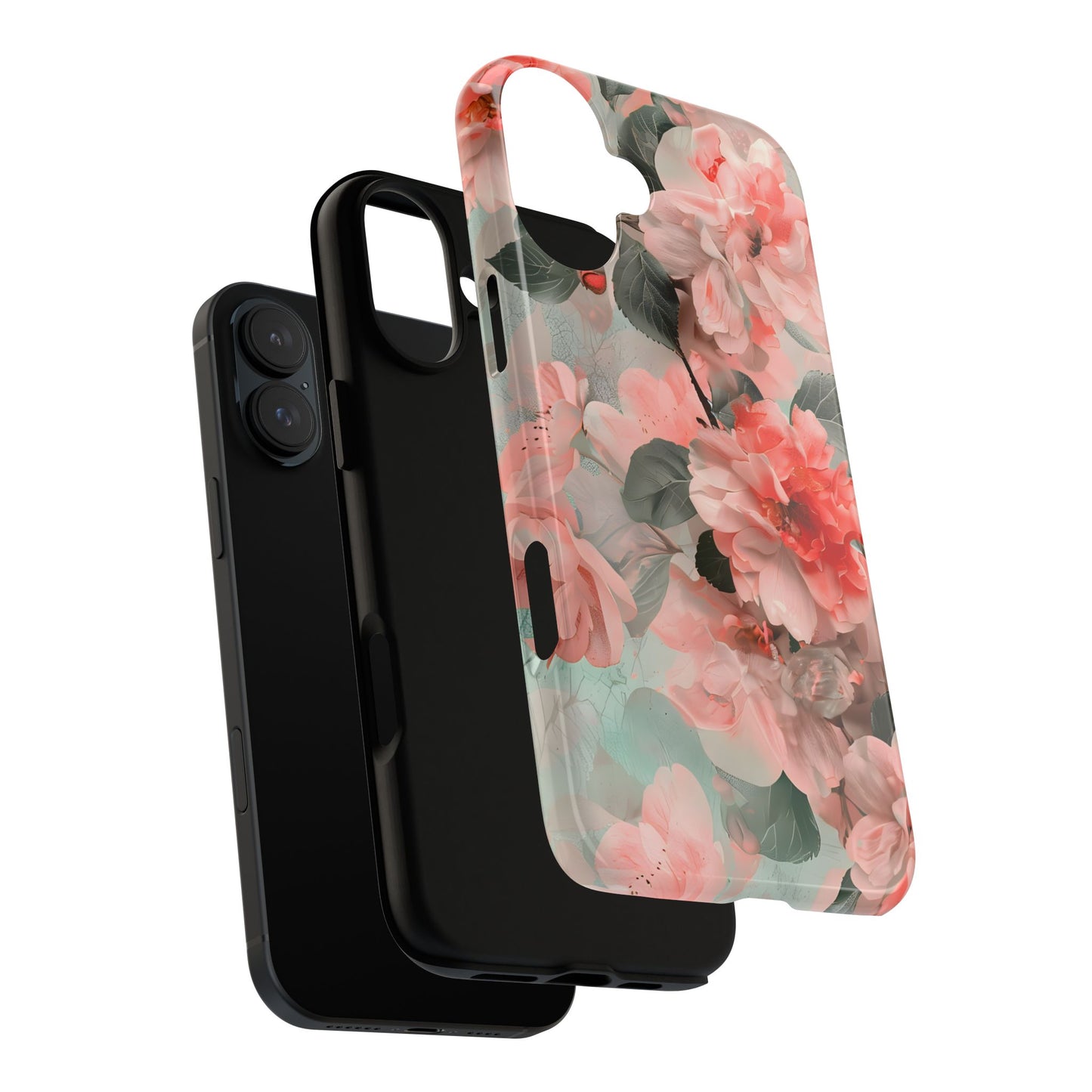 Sakura Drift – Tough Glossy iPhone Case