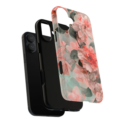 Sakura Drift – Tough Glossy iPhone Case