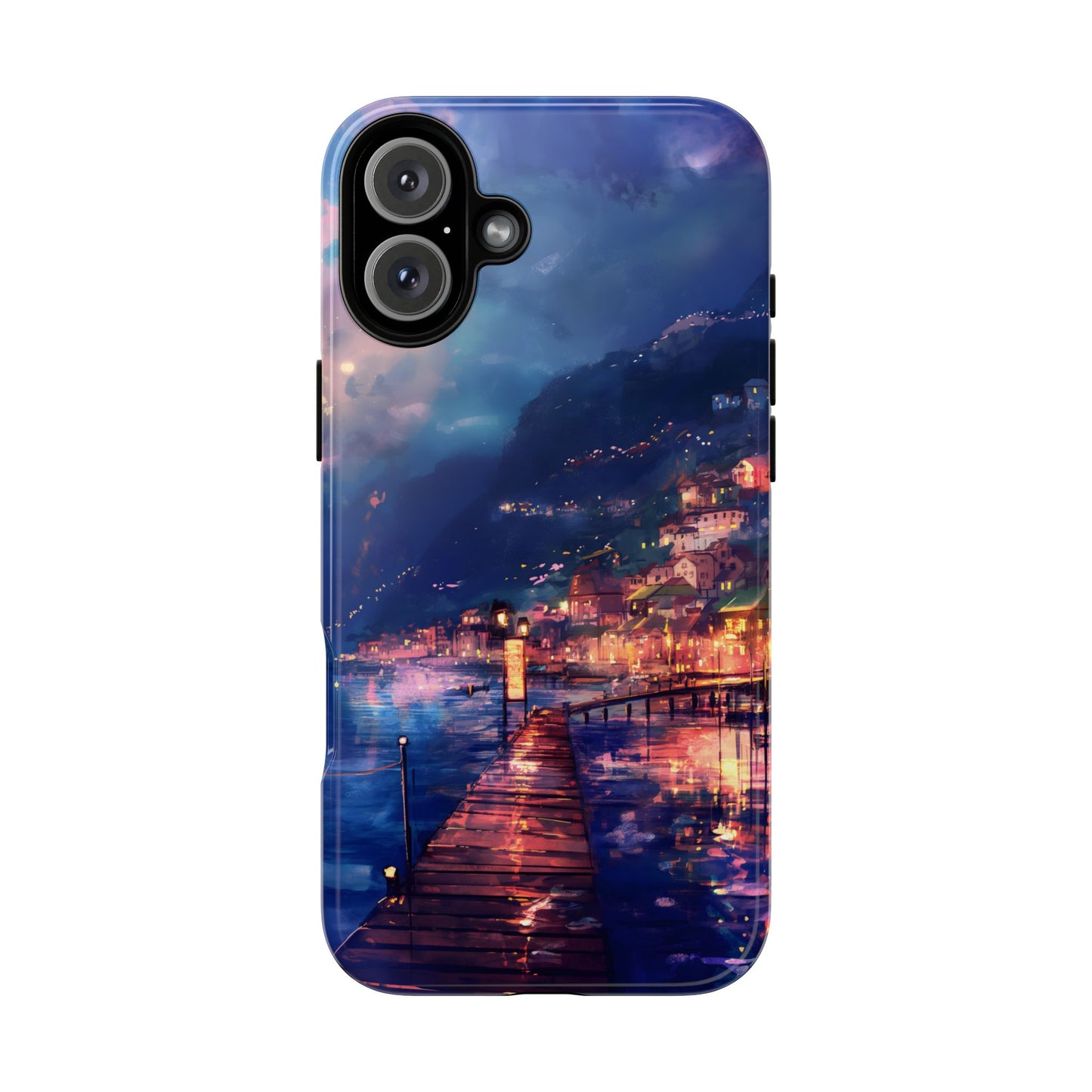 Twilight Harbor – Tough Glossy iPhone Case