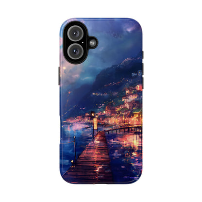 Twilight Harbor – Tough Glossy iPhone Case