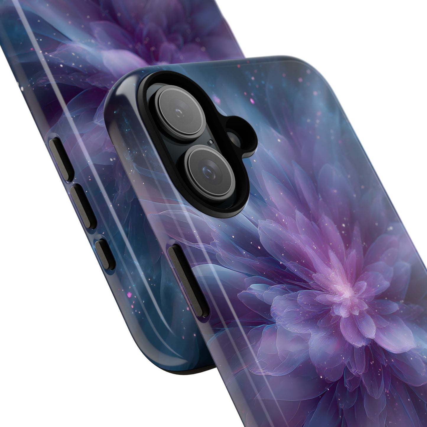 Celestial Bloom – Tough Glossy iPhone Case