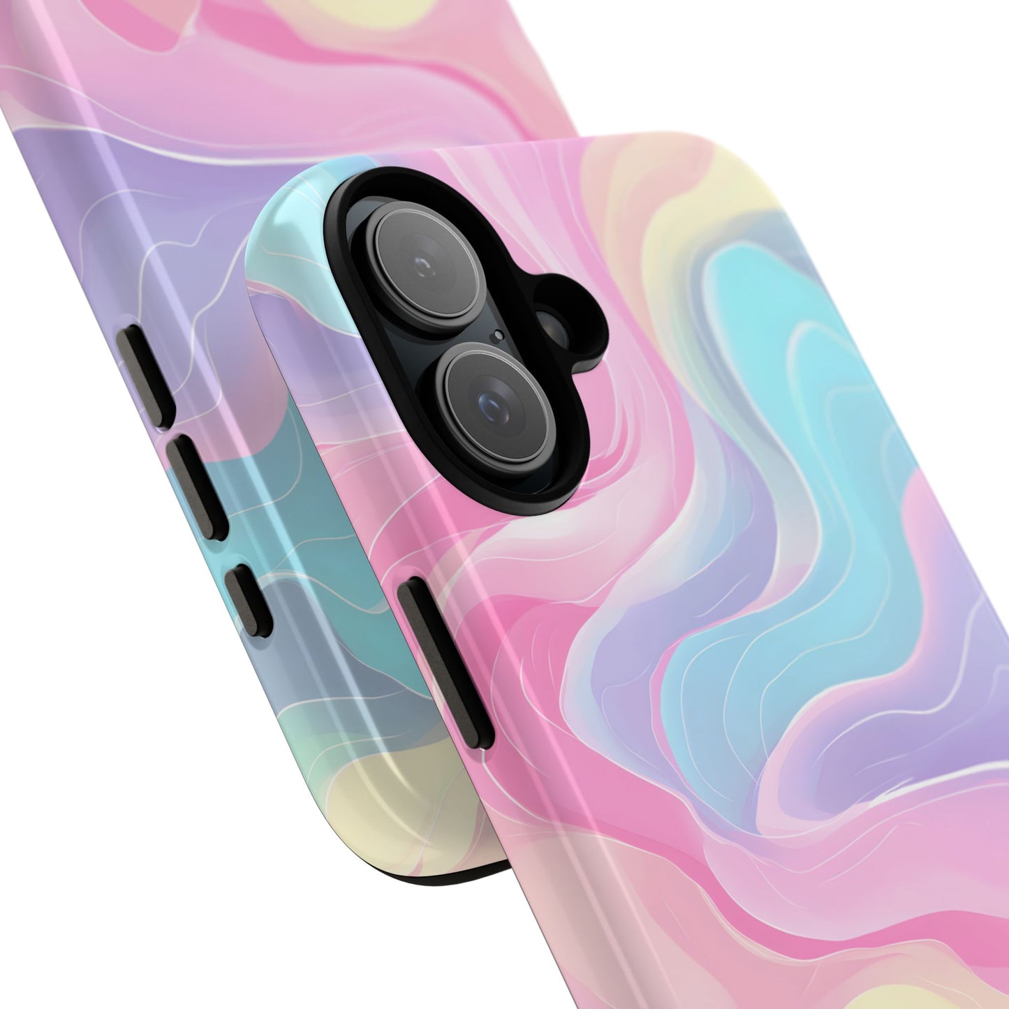 Pastel Mirage – Tough Glossy iPhone Case