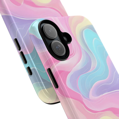 Pastel Mirage – Tough Glossy iPhone Case