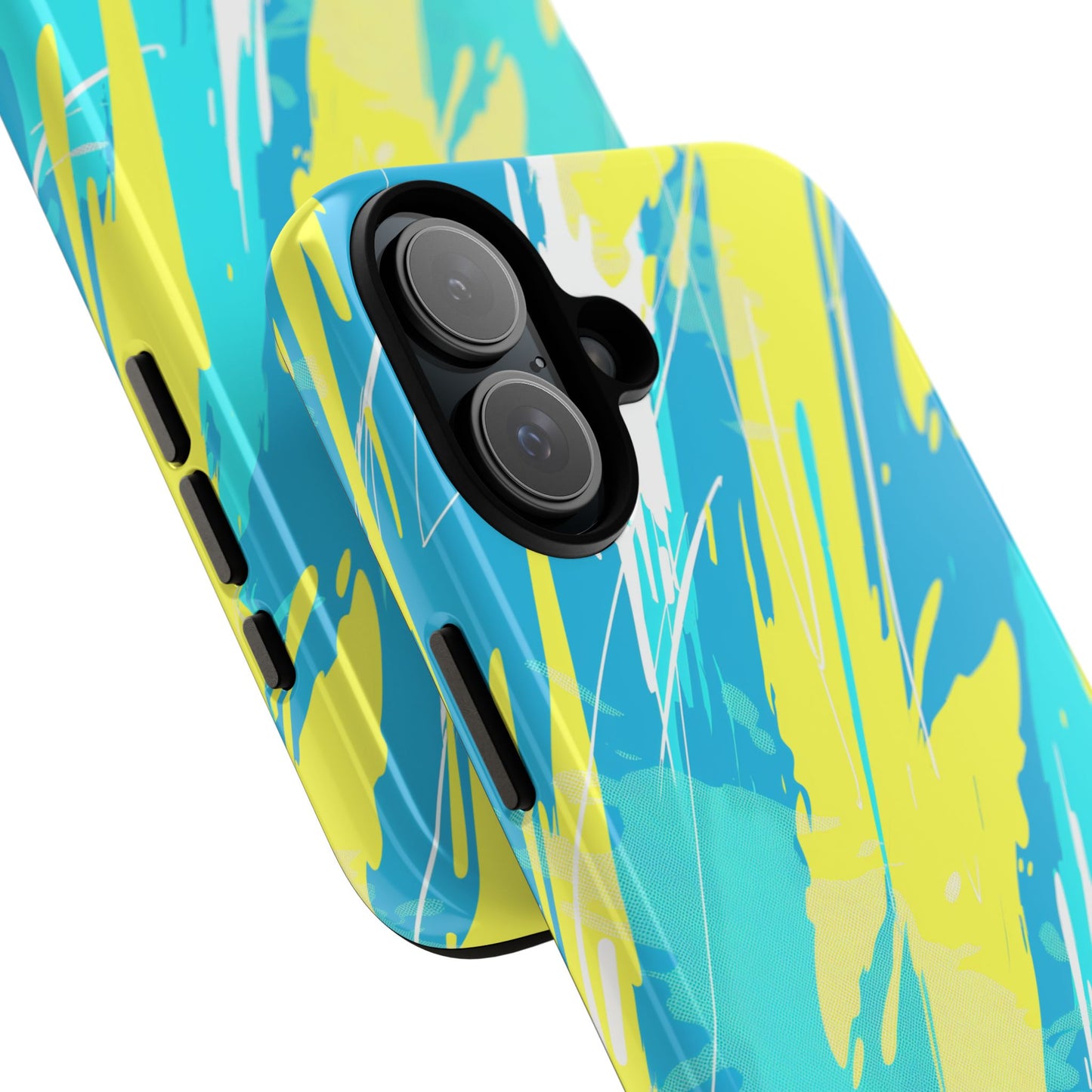 Neon Surge – Tough Glossy iPhone Case