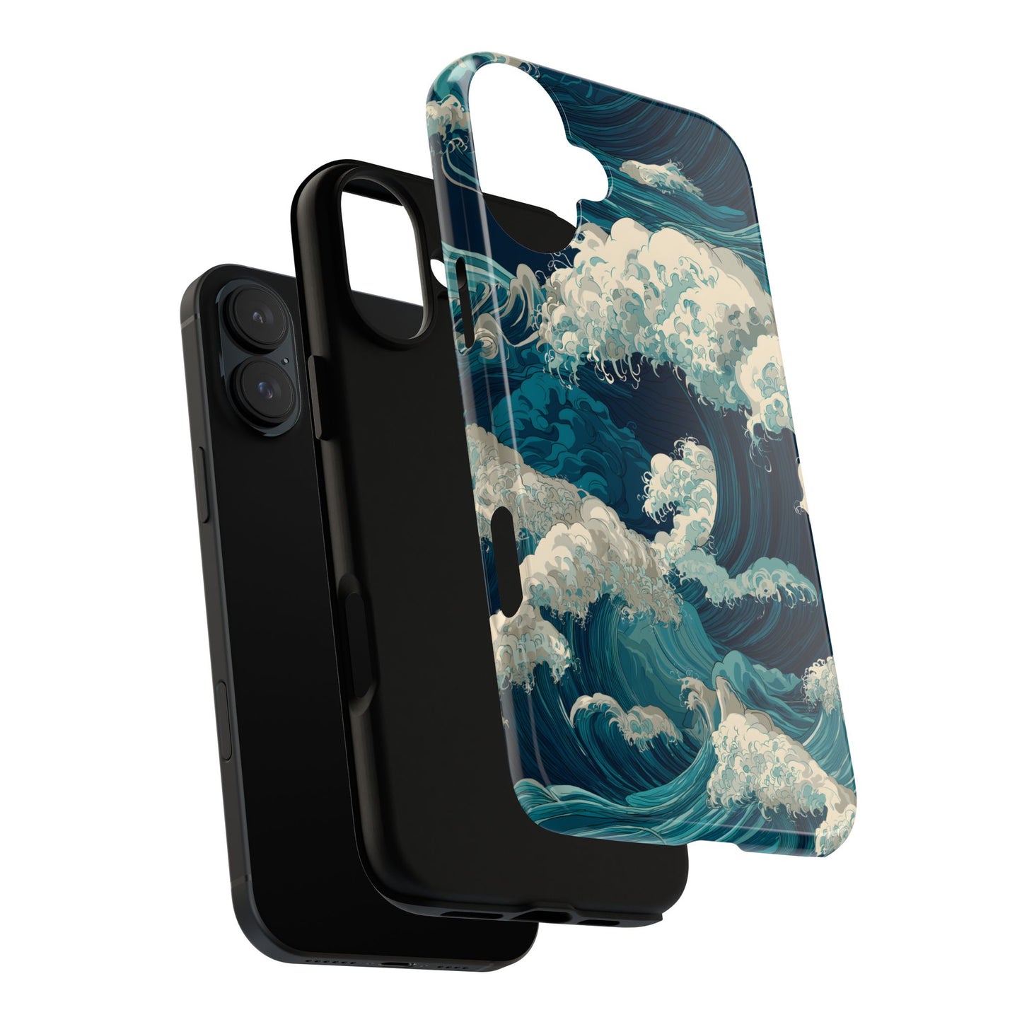 Eternal Waves – Tough Glossy iPhone Case