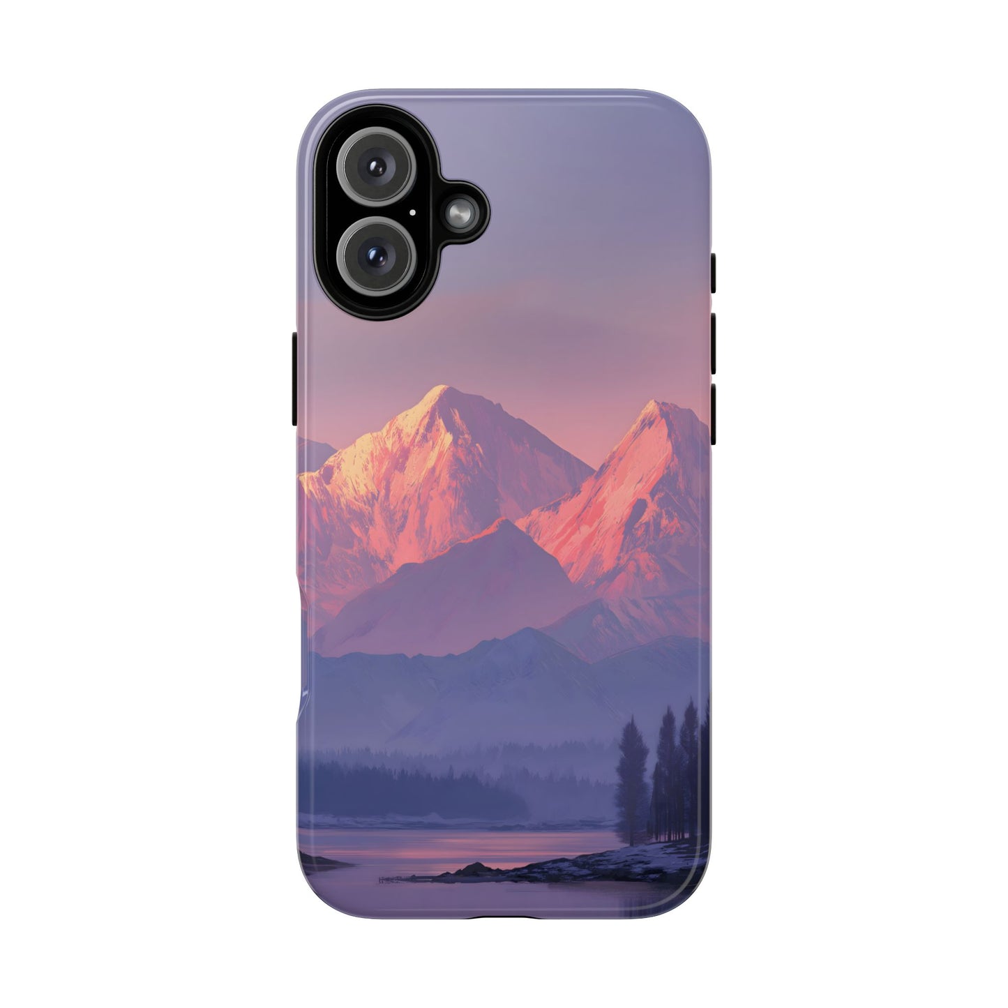 Crimson Peaks – Tough Glossy iPhone Case