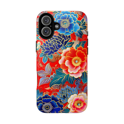 Oriental Blossom – Tough Glossy iPhone Case