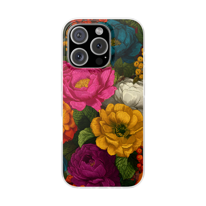 Midnight Bloom - Flexi iPhone Case