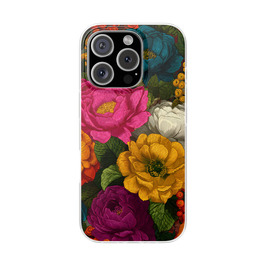 Midnight Bloom - Flexi iPhone Case