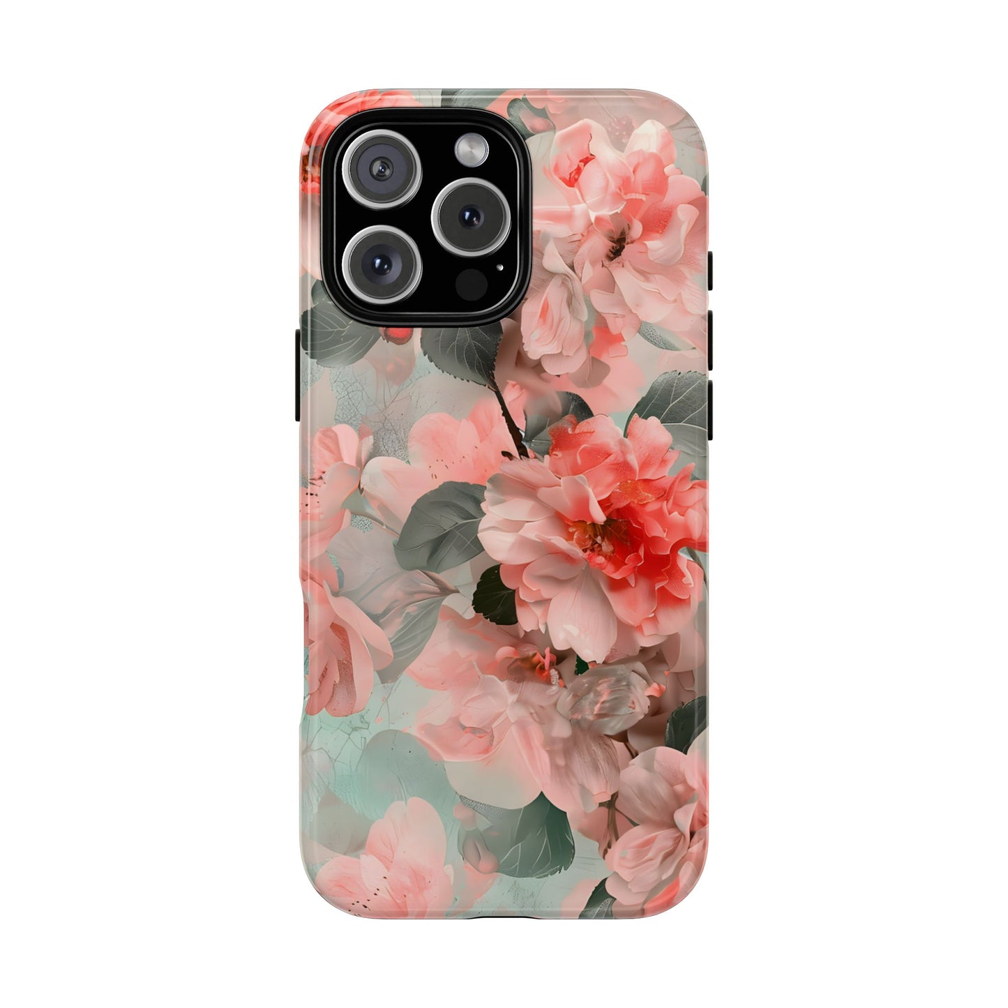 Sakura Drift – Tough Glossy iPhone Case