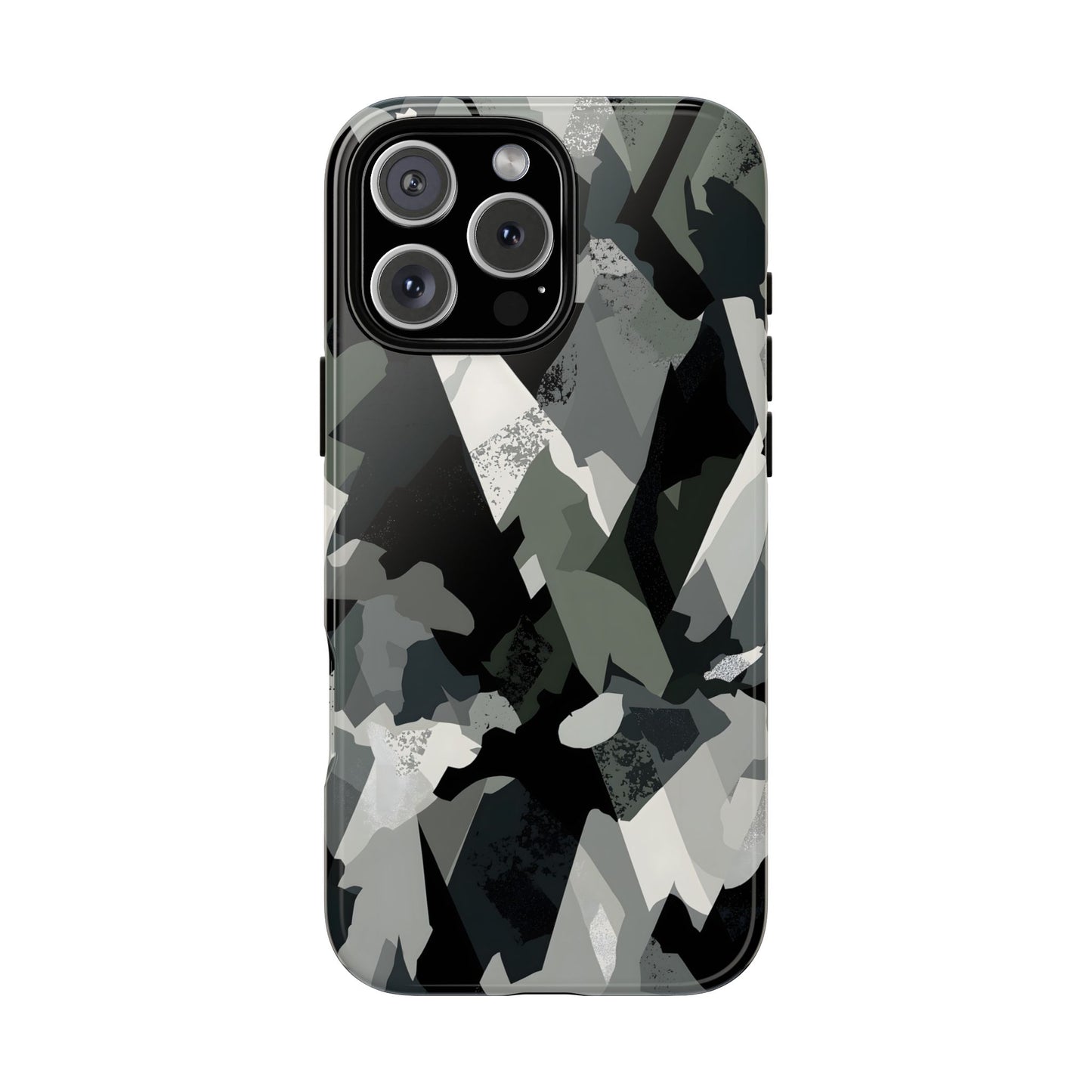 Urban Camo – Tough Glossy iPhone Case