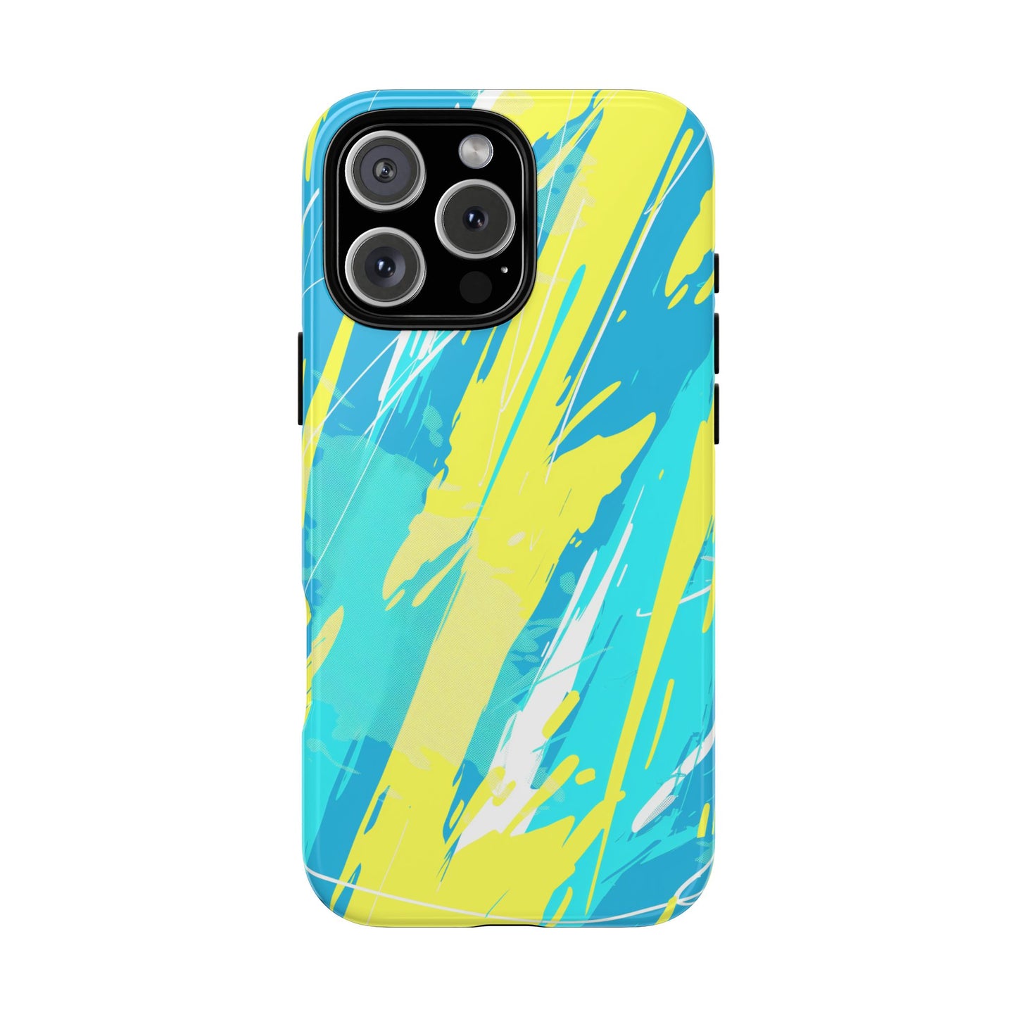 Neon Surge – Tough Glossy iPhone Case