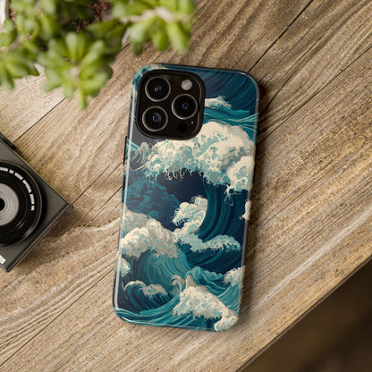 Eternal Waves – Tough Glossy iPhone Case